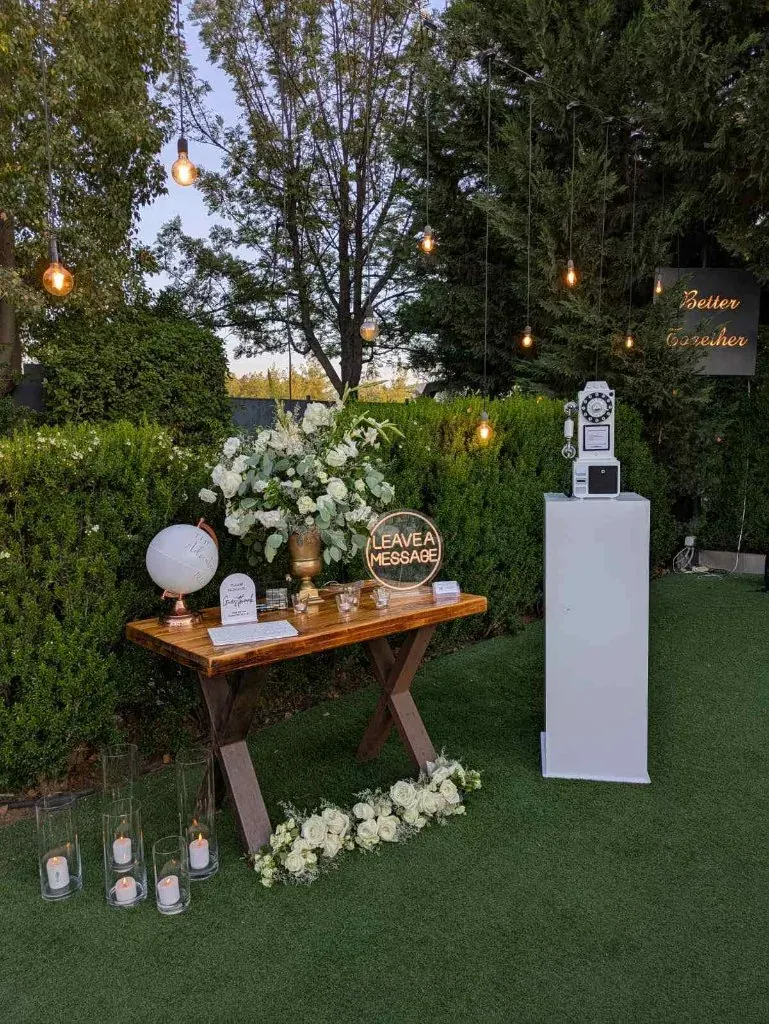 Audio guest book σε γάμο στην Κύπρο — Seven Dreams Events