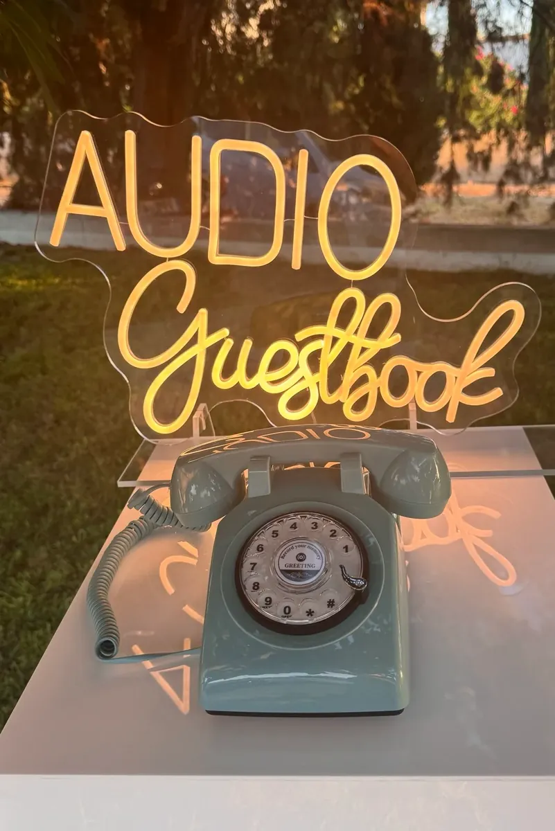 Audio Guest Book — Seven Dreams Events Κύπρος