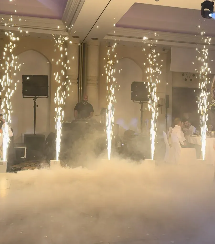 Smoke machine effects — Seven Dreams Events Cyprus